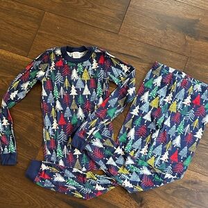 Hanna Andersson Kids Pajama Set with Tree Print Never Been Worn